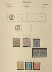 RUMÄNIEN - 1865/2006, sehr umfangreiche Sammlung in sieben ...