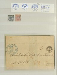 RUMÄNIEN/STEMPEL - 1868/1910, reichhaltige Spezialsammlung der ...