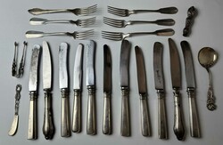 Partie Silberbesteck und Geschirr, Silbergehalt oft 800/835, dabei ...