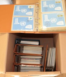 UNO - umfangreiche Sammlung in sechs Ringbindern, dabei ...