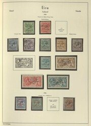 IRLAND - 1922/86, reichhaltige Sammlung im dicken ...