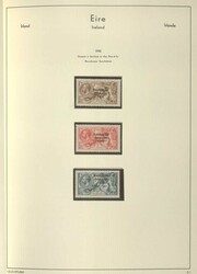 IRLAND - 1922/86, reichhaltige Sammlung im dicken ...
