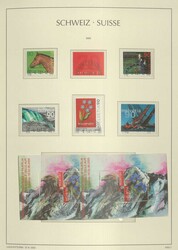 SCHWEIZ - 1946/2008, reichhaltige gest. Sammlung in zwei ...
