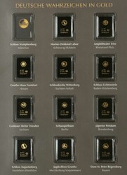 Reichhaltige Kollektion von 168 kleinen Goldmünzen bzw. ...