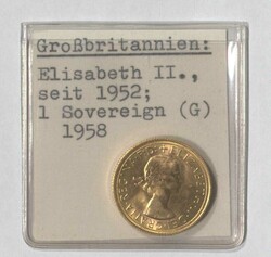 Grossbritannien, Partie von fünf Goldmünzen bestehend aus 1/2 ...