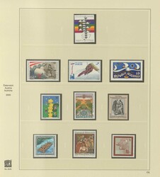 ÖSTERREICH - 1966/2001, komplette postfr. Sammlung in drei ...