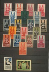 VIGNETTEN/WERBEMARKEN - interessanter Bestand Vignetten bzw. ...