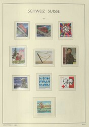 SCHWEIZ - 1960/2010, schöne postfr. Sammlung in zwei ...