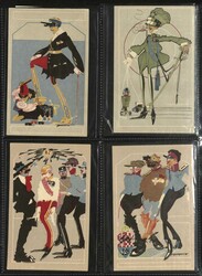 ITALIEN/ANSICHTSKARTEN - interessante Partie von sieben ...