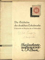 DEUTSCHE STADTPOST - reichhaltige Sammlung im Ringordner, sowie im ...