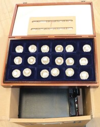 Reichhaltiger Nachlass Münzen im Umzugskarton, sowie im Münzkoffer, ...