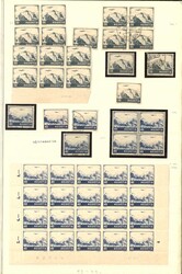 SCHWEIZ/FLUGPOST - reichhaltige Spezialsammlung der Flugpostmarken im ...