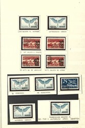 SCHWEIZ/FLUGPOST - reichhaltige Spezialsammlung der Flugpostmarken im ...