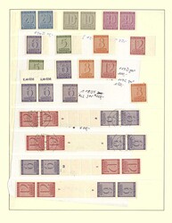 SBZ/WESTSACHSEN - reichhaltige Spezialsammlung im dicken ...