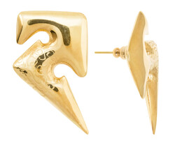 OHRSTECKER - 14K Gelbgold, 585/000. Traumhaft schöner, sehr ...