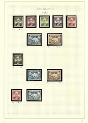 GRÖNLAND - 1938/2011, umfangreiche Sammlung im dicken ...