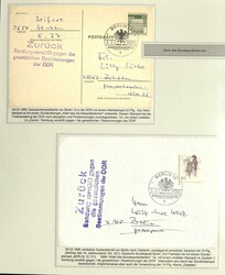 BUND/POSTKRIEG - sehr schöne Sammlung von Postkriegsbelegen im ...