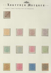 PORTUGIESISCHE KOLONIEN - großartige Kollektion Lourenco Marques mit ...