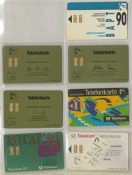 TELEFONKARTEN - reichhaltige Kollektion der exklusiven V-Serie ...