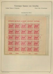 USA - 1857/1988, reichhaltige Sammlung im dicken KA/BE-Album ...