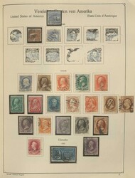 USA - 1857/1988, reichhaltige Sammlung im dicken KA/BE-Album ...