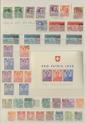 SCHWEIZ - 1854/2024, umfangreiche Sammlung mit zusätzlich noch ...