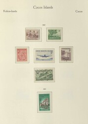 KOKOS-INSELN - 1969/2007, schöne Sammlung, fast nur postfr. ...