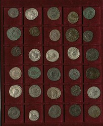 Rom, reichhaltige Kollektion von circa 120 Münzen mit gesuchten ...