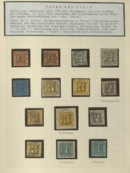 THURN UND TAXIS - interessante und reichhaltige Sammlung ...