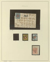 SCHWEIZ - interessante Partie klassischer Ausgaben Rayon und Strubel ...