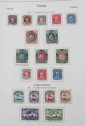 DANZIG - interessanter Posten überwiegend gest., dabei Sammlung auf ...