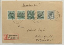 BERLIN - prächtige Sammlung Briefe, Karten und FDC aus den vierziger ...