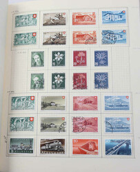SCHWEIZ- 1854/1977, oft doppelt geführte Sammlung auf ...