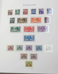 VATIKAN - reichhaltiger Bestand im Karton, dabei schöne ...