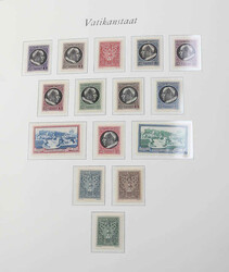 VATIKAN - reichhaltiger Bestand im Karton, dabei schöne ...