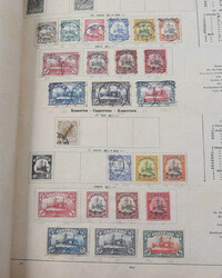 DEUTSCHLAND/EUROPA - urige alte Sammlung im Schaubek-Vordruckalbum, ...