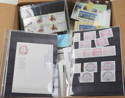 EUROPA - interessanter Bestand Automatenmarken mit Ausgaben ...