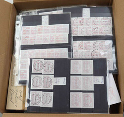 PORTUGAL - reichhaltiger Posten der Automatenmarken auf ...