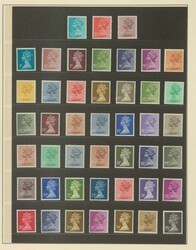 GROSSBRITANNIEN - 1976/90, schöne postfr. Sammlung komplett im ...