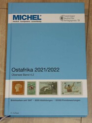 OSTAFRIKA - Michel-Katalog 2021/22, Neupreis 89,- €