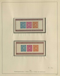 DEUTSCHLAND - Partie im Ringbinder, dabei ein interessanter Teil SBZ ...