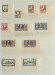 VATIKAN - 1929/59, schöne postfr. Sammlung im großen Einsteckbuch ...