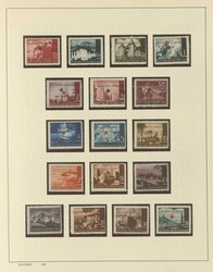 JUGOSLAWIEN/VOLKSREPUBLIKEN - 1945, schöne postfr. Sammlung ...