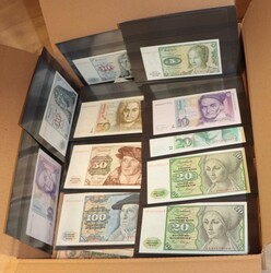 Interessante Partie Geldscheine, meist Deutsches Reich, sowie ...