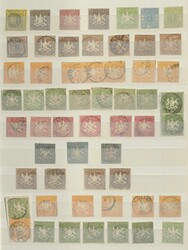 WÜRTTEMBERG - reichhaltige Partie mit Ausgaben der Kreuzerzeit im ...