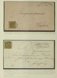 BADEN - enorm reichhaltige Sammlung von fast nur Briefen in vier ...