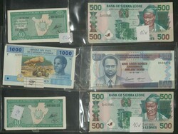 Afrika, schöner Bestand von über 2000 Geldscheinen, fast alle ...