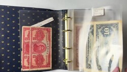 China, reichhaltige Sammlung Geldscheine von gebraucht bis ...