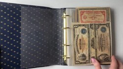 Übersee, interessante Kollektion Geldscheine und Schecks, gebraucht ...
