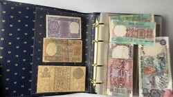 Übersee, interessante Kollektion Geldscheine verschiedener Gebiete ...
